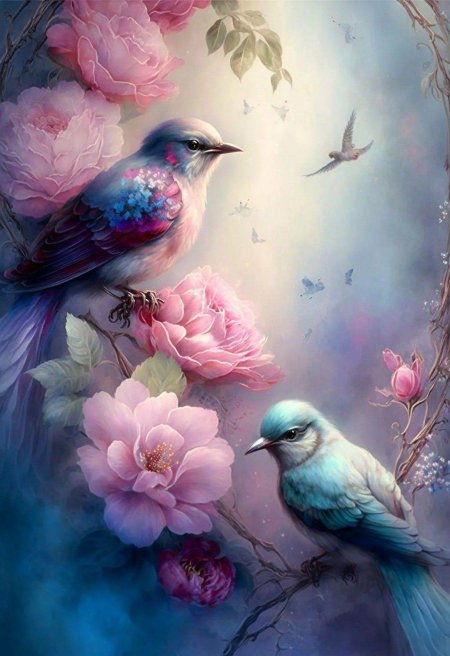 Красивая птица