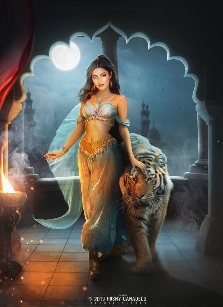 Восточные девушки фэнтези