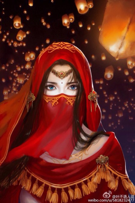 Восточная принцесса арт