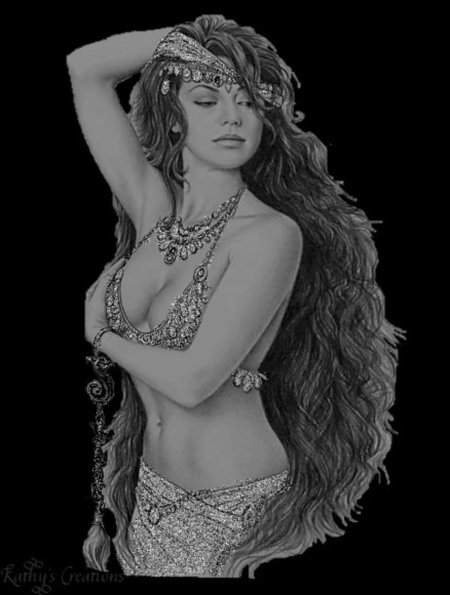 Восточная девушка