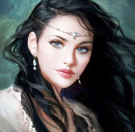 Девушка из фэнтези