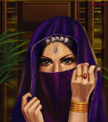 Шахерезада арт девушка востока арт