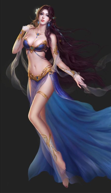 Девушка из фэнтези