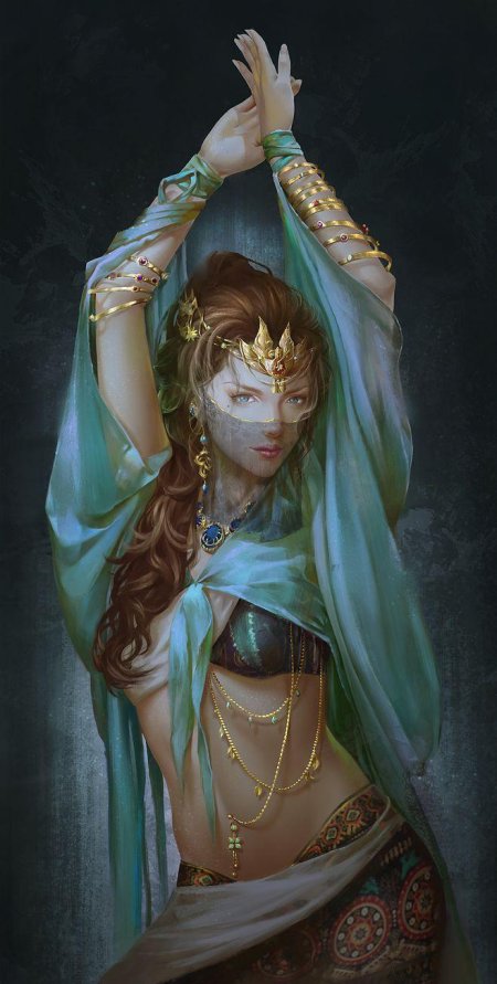 Наложник императрицы фэнтези арт