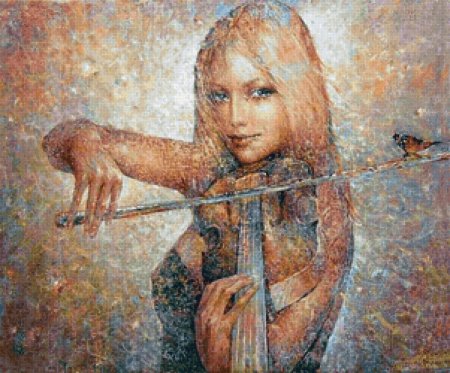 Картины андрей атрошенко скрипач