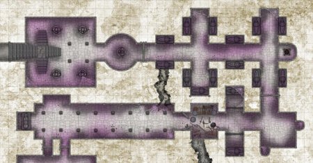 Днд карта подземелья
