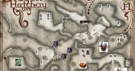 Днд клад королевы драконов карты