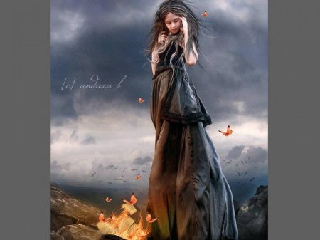 Девушка в лохмотьях