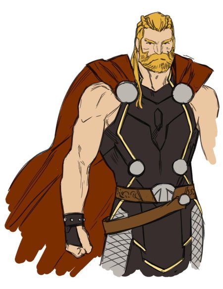 Герои марвел тор