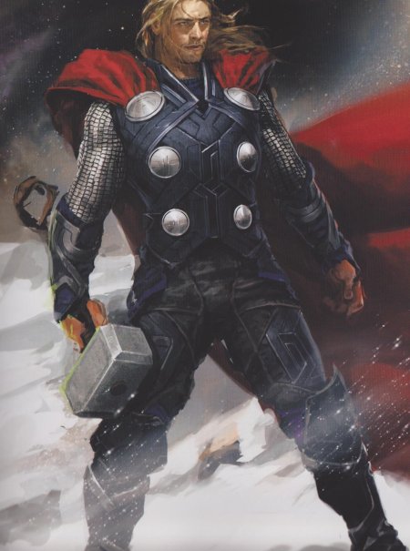 Тор одинсон концепт арт