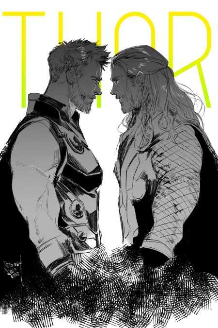 Тор и локи слэш
