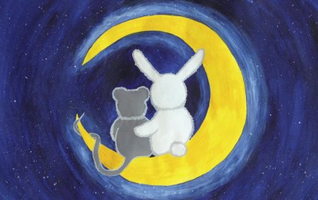 Спокойной ночи зайка