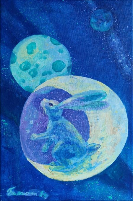 Чанъэ и лунный кролик