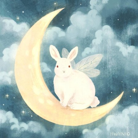 Как выглядит лунный зайчик