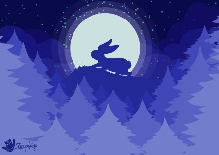 Rabbit moon