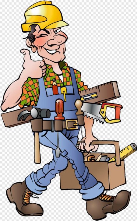 Строитель мультяшный