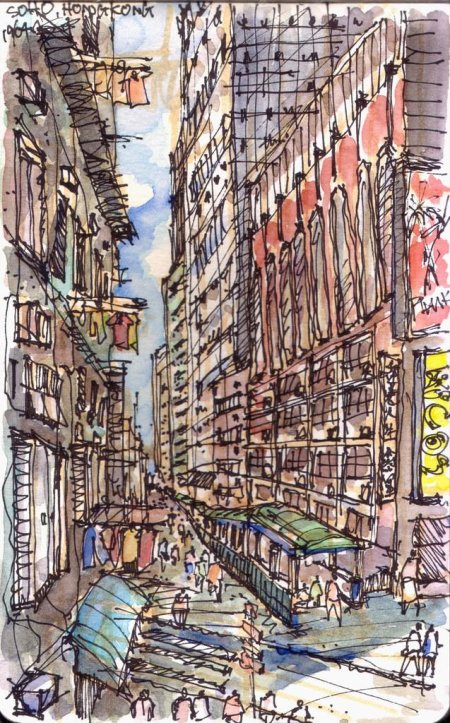 Уличный скетчинг джеймс ричардс