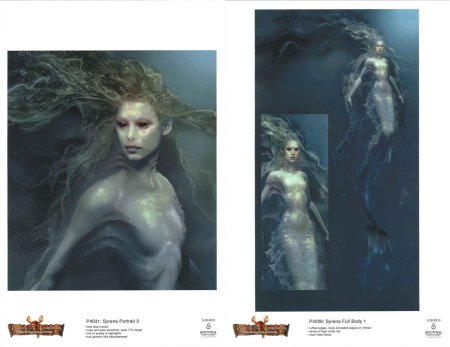 Кукла русалка из пиратов карибского моря