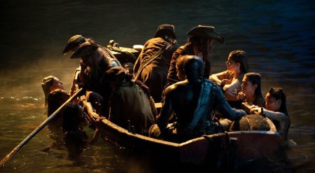 Пираты карибского моря на странных берегах русалки