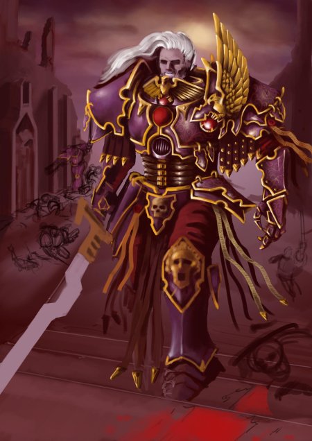 Фулгрим вархаммер 40000 демон принц