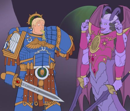 Warhammer 40000 робаут жиллиман