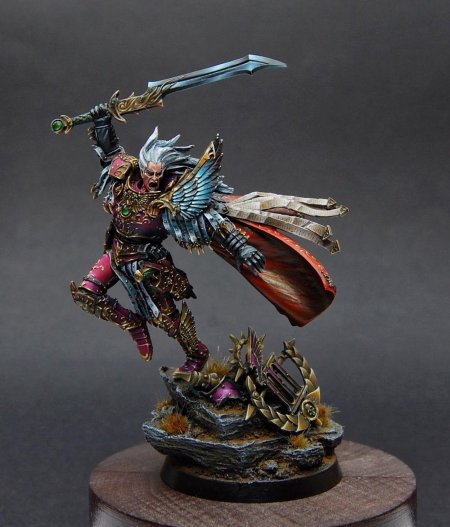 Фулгрим демон принц миниатюра