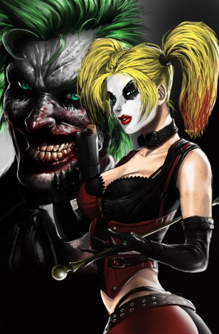 Харли квинн и джокер