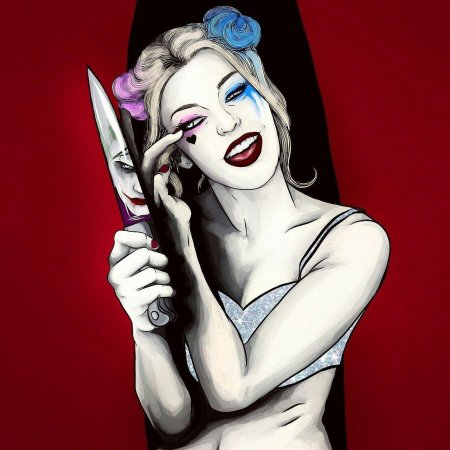 Харли квинн арт