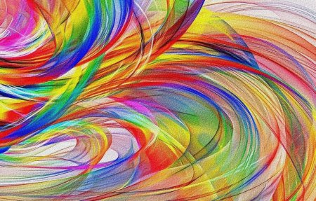 Радужная абстракция