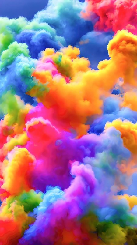 Яркая краска