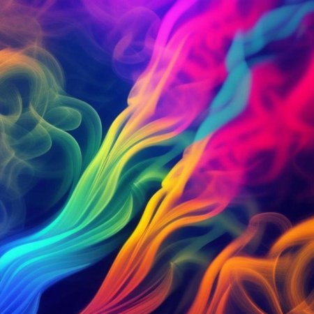 Разноцветный дым