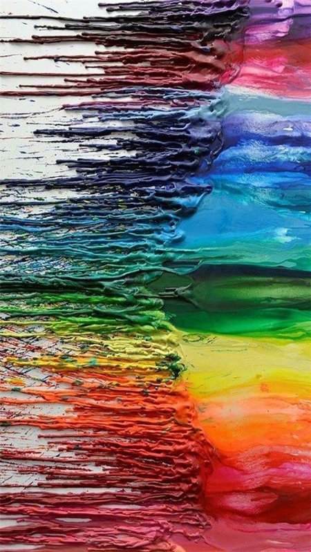 Яркая краска