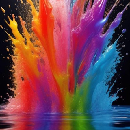 Цветные брызги