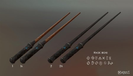 Гарри поттер волшебные палочки концепт