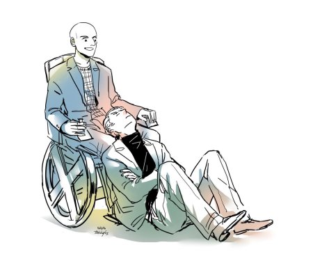 Чарльз ксавьер и эрик леншерр