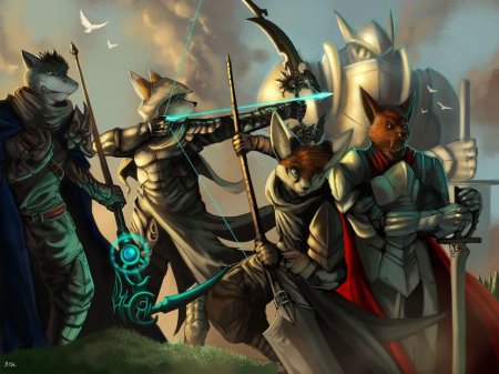 Фурри средневековье