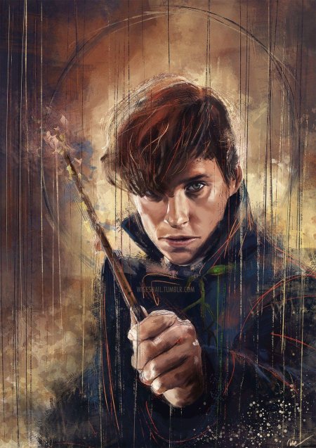 Ньют саламандер в гарри поттере