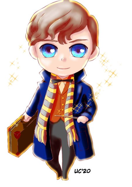 Чиби герои гарри поттера