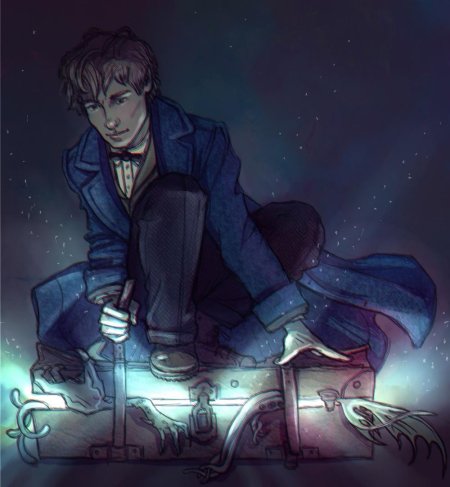 Ньют саламандер и персиваль грейвс