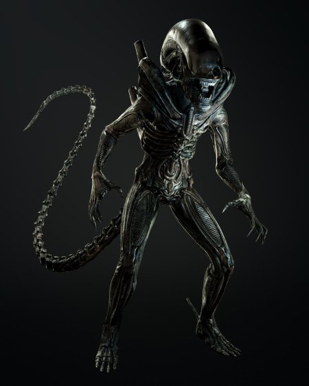 Чужой воин ксеноморф