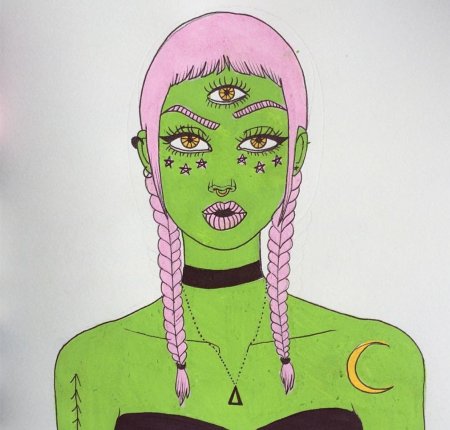 Красивые инопланетянки