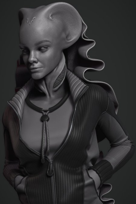 Alien девушка