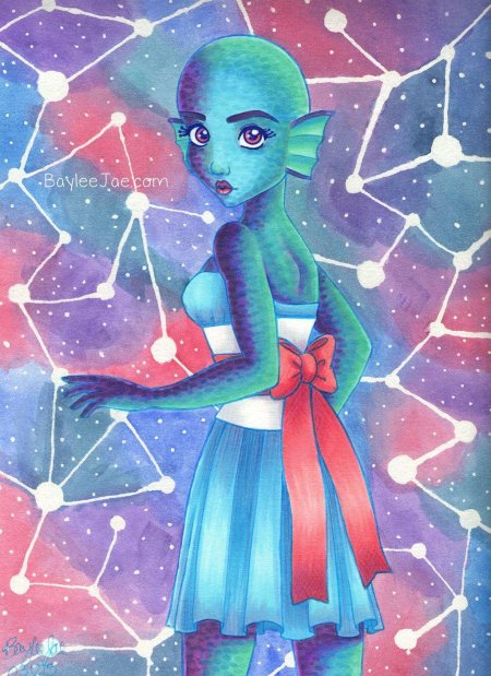 Девочка пришелец