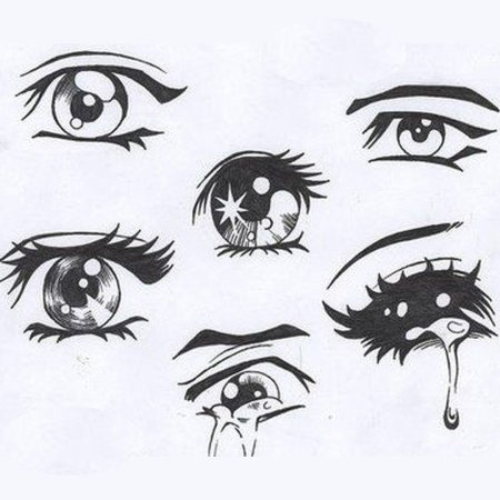 Глаза для срисовки