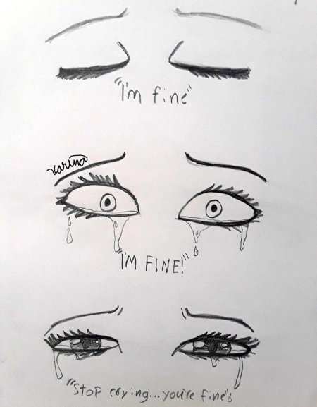 Рисунки карандашом для срисовки глаза