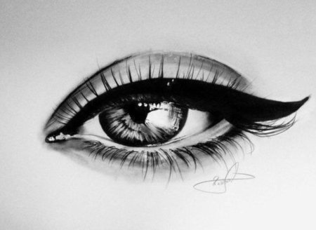 Эскиз глаз