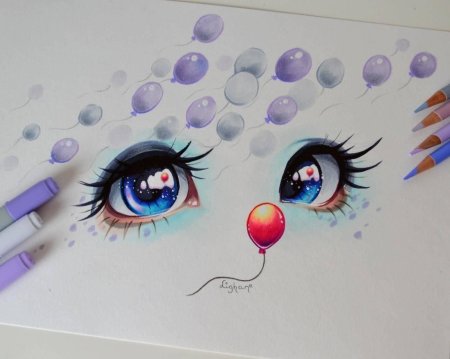 Идеи для рисунков глаза