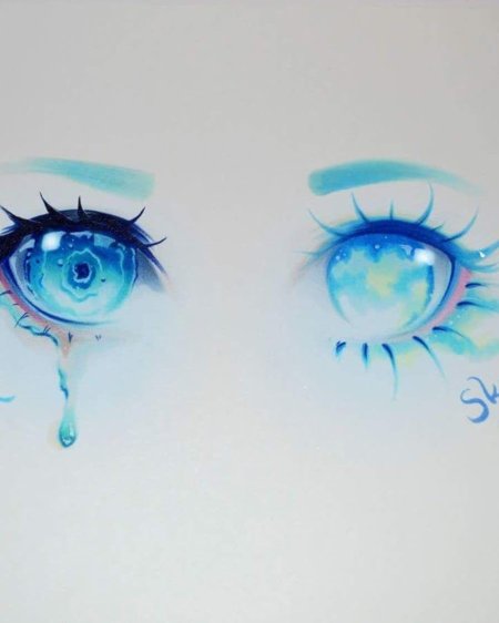 Глаза аниме рисунки