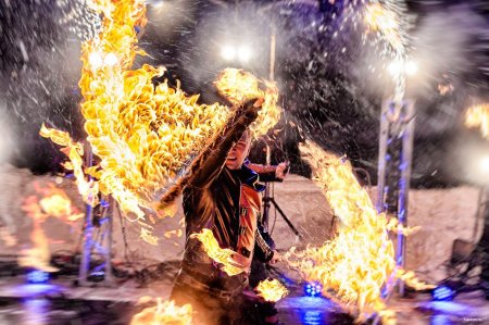 Огненное шоу сочи