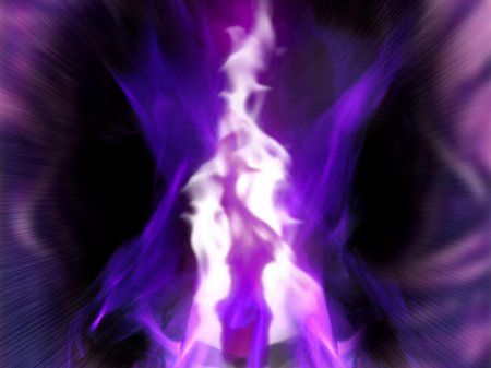 Фиолетовый дым